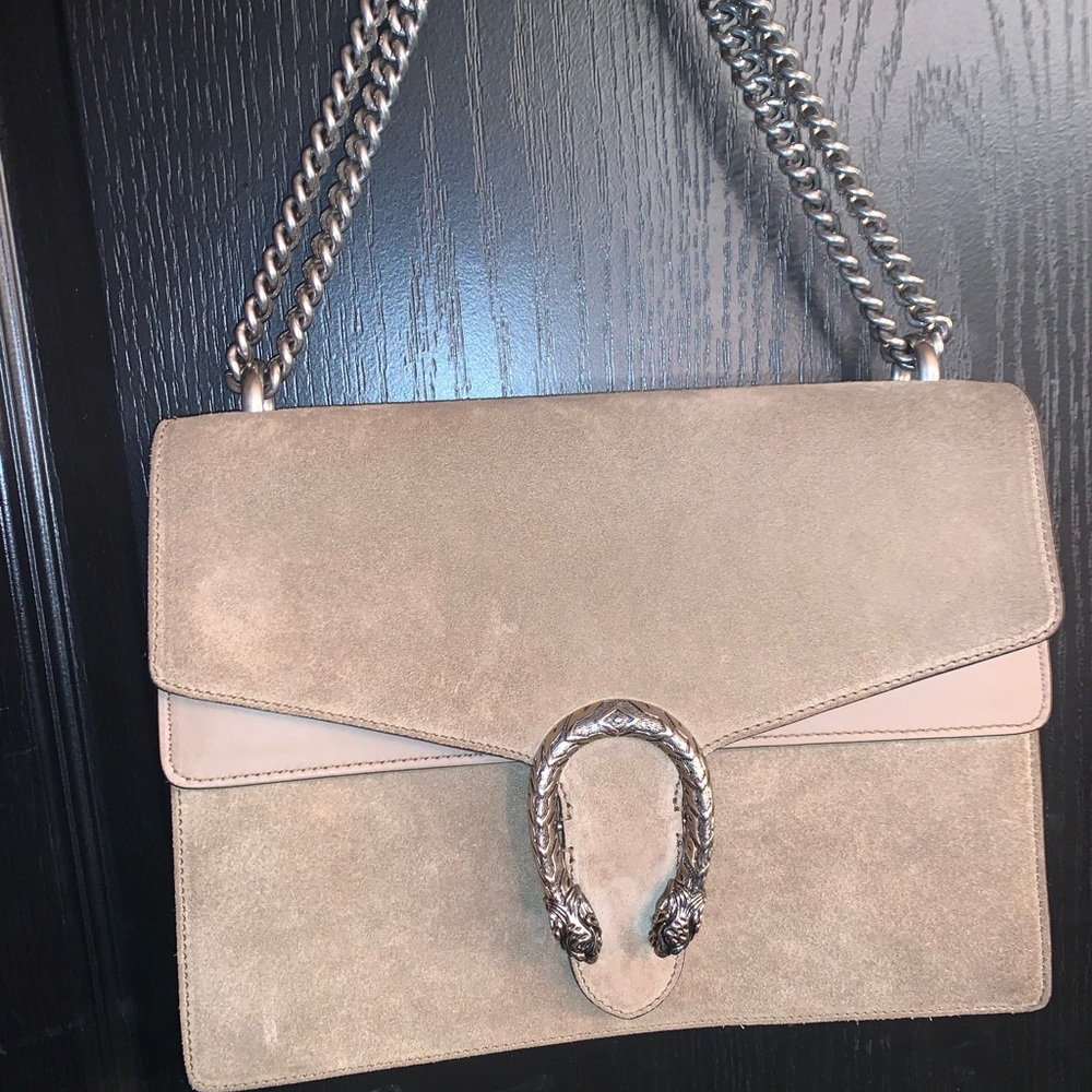 Gucci Dionysus Medium Suede Bag